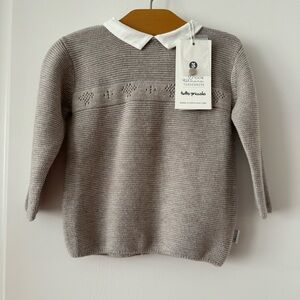 NWT Tutto Piccolo Baby Jersey Tricot Jumper